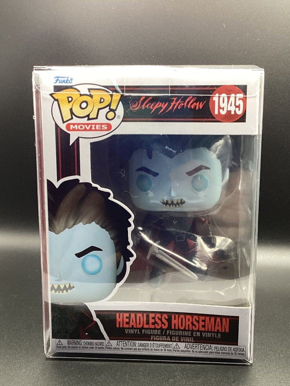 Funko Pop! Movies Sleepy Hollow Headless Horseman #1945 Vinyl Figure w Protector